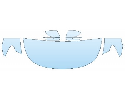 Precut PPF Kit – Clear Bra Paint Protection Film PAINT PROTECTION KIT - 2019 KIA K900 HOOD (24 INCH) FENDERS MIRRORS - PRECUT PPF CLEAR BRA WRAP