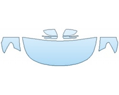 Precut PPF Kit – Clear Bra Paint Protection Film PAINT PROTECTION KIT - 2019 KIA K900 HOOD (24 INCH WRAPPED EDGES) FENDERS MIRRORS - PRECUT PPF CLEAR BRA WRAP