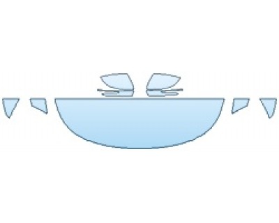 Precut PPF Kit – Clear Bra Paint Protection Film PAINT PROTECTION KIT - 2019 KIA K900 HOOD (18 INCH WRAPPED EDGES) FENDERS MIRRORS - PRECUT PPF CLEAR BRA WRAP