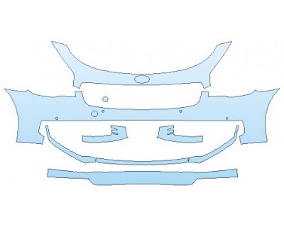 Precut PPF Kit – Clear Bra Paint Protection Film PAINT PROTECTION KIT - 2019 KIA K900 BUMPER - PRECUT PPF CLEAR BRA WRAP