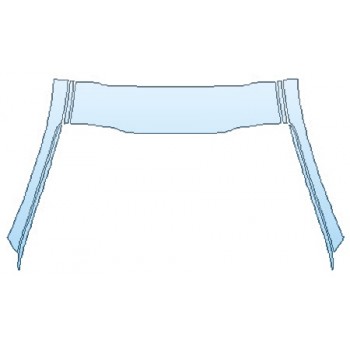 PAINT PROTECTION KIT - 2019 KIA K900 ROOF A-PILLARS - PRECUT PPF CLEAR BRA WRAP