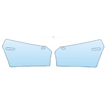 PAINT PROTECTION KIT - 2020 LAMBORGHINI AVENTADOR SVJ FULL DOORS - PRECUT PPF CLEAR BRA WRAP