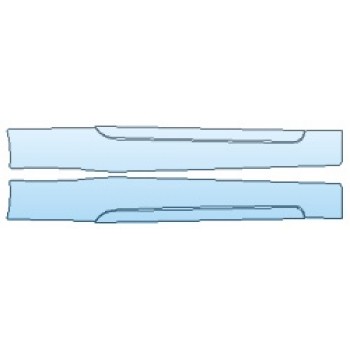 PAINT PROTECTION KIT - 2019 LEXUS RC_300 BASE ROCKERS - PRECUT PPF CLEAR BRA WRAP