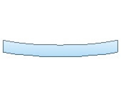 PAINT PROTECTION KIT - 2020 LINCOLN NAUTILUS BASE REAR BUMPER DECK - PRECUT PPF CLEAR BRA WRAP