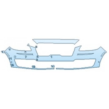 2020 LINCOLN NAUTILUS RESERVE Bumper (One piece)