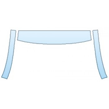 PAINT PROTECTION KIT - 2020 LINCOLN NAUTILUS SELECT BUMPER (TWO PIECE) - PRECUT PPF CLEAR BRA WRAP