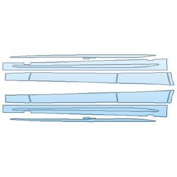 2019 MERCEDES C-CLASS_C43_SEDAN AMG Rockers INVISIBLEMASK - 3M PAINT PROTECTION