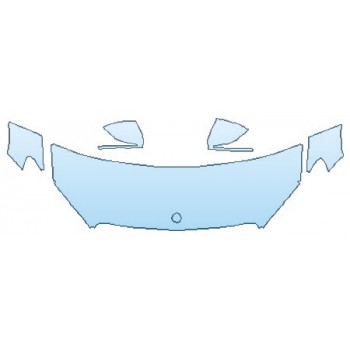 2019 MERCEDES C-CLASS_C43_WAGON AMG Hood (24 Inch Wrapped Edges) Fenders Mirrors INVISIBLEMASK - 3M PAINT PROTECTION