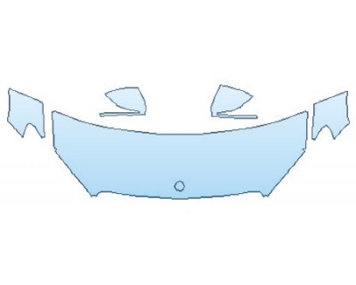 2019 MERCEDES C-CLASS_C43_WAGON AMG Hood (24 Inch Wrapped Edges) Fenders Mirrors