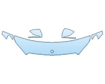 2019 MERCEDES C-CLASS_C43_WAGON AMG Hood (18 Inch Wrapped Edges) Fenders Mirrors