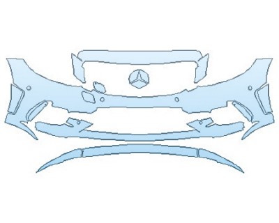 2019 MERCEDES C-CLASS_C43_WAGON AMG Bumper With Sensors