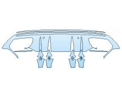 2019 MERCEDES C-CLASS_C43_WAGON AMG Full Rear Diffuser