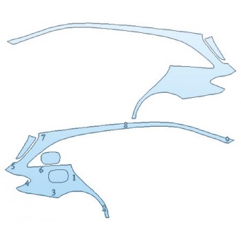 2019 MERCEDES C-CLASS_C43_WAGON AMG Full Rear Quarters INVISIBLEMASK - 3M PAINT PROTECTION