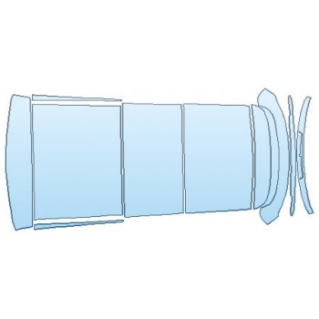 2019 MERCEDES C-CLASS_C43_WAGON AMG Full Roof A-Pillars INVISIBLEMASK - 3M PAINT PROTECTION