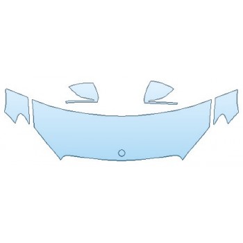 2019 MERCEDES C-CLASS_C63_SEDAN AMG Hood (24 Inch) Fenders Mirrors INVISIBLEMASK - 3M PAINT PROTECTION