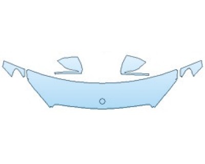 2019 MERCEDES C-CLASS_C63_SEDAN AMG Hood (18 Inch Wrapped Edges) Fenders Mirrors