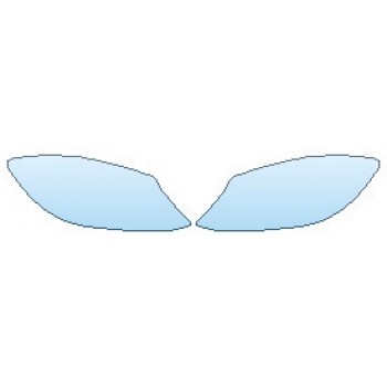 2019 MERCEDES C-CLASS_C63_SEDAN AMG Headlights INVISIBLEMASK - 3M PAINT PROTECTION