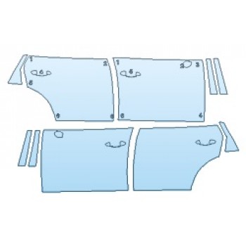 PAINT PROTECTION KIT - 2020 PORSCHE CAYENNE TURBO ROCKERS - PRECUT PPF CLEAR BRA WRAP