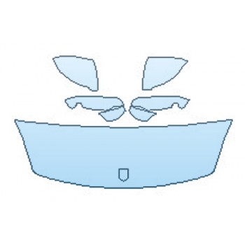 PAINT PROTECTION KIT - 2020 PORSCHE CAYENNE TURBO FULL REAR QUARTERS - PRECUT PPF CLEAR BRA WRAP