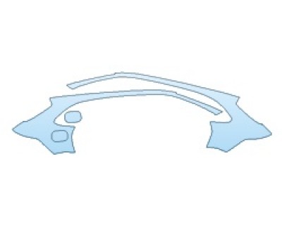 PAINT PROTECTION KIT - 2020 PORSCHE CAYENNE TURBO FULL REAR QUARTERS (WRAPPED EDGES) - PRECUT PPF CLEAR BRA WRAP