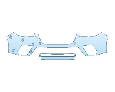 PAINT PROTECTION KIT - 2020 SUBARU FORESTER SPORT BUMPER - PRECUT PPF CLEAR BRA WRAP