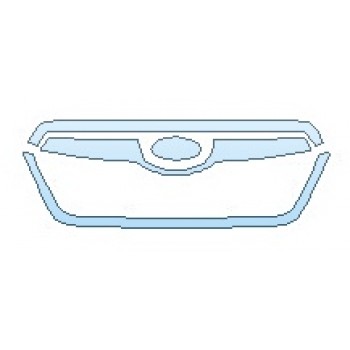 PAINT PROTECTION KIT - 2020 SUBARU FORESTER TOURING GRILLE - PRECUT PPF CLEAR BRA WRAP