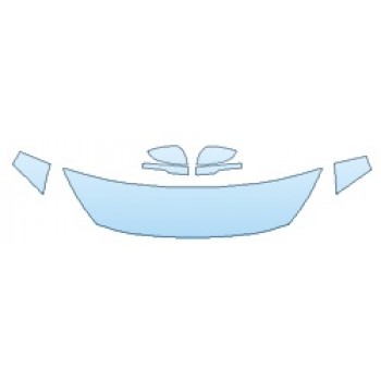 PAINT PROTECTION KIT - 2019 SUBARU IMPREZA 2 HOOD (18 INCH) FENDERS MIRRORS - PRECUT PPF CLEAR BRA WRAP