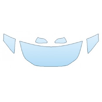 PAINT PROTECTION KIT - 2019 TOYOTA PRIUS LIMITED HOOD (24 INCH) FENDERS MIRRORS - PRECUT PPF CLEAR BRA WRAP