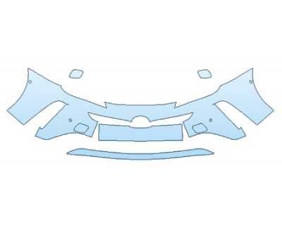 Precut PPF Kit – Clear Bra Paint Protection Film PAINT PROTECTION KIT - 2020 TOYOTA PRIUS LIMITED BUMPER WITH SENSORS (3 PIECE) - PRECUT PPF CLEAR BRA WRAP