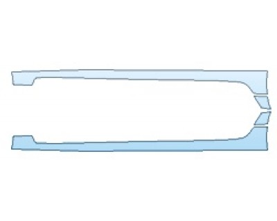 PAINT PROTECTION KIT - 2020 TOYOTA PRIUS XLE ROCKERS - PRECUT PPF CLEAR BRA WRAP