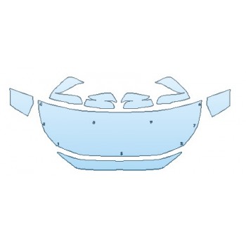 Precut PPF Kit – Clear Bra Paint Protection Film PAINT PROTECTION KIT - 2020 TOYOTA RAV4 LE HOOD (24 INCH) FENDERS MIRRORS - PRECUT PPF CLEAR BRA WRAP