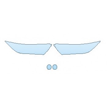 Precut PPF Kit – Clear Bra Paint Protection Film PAINT PROTECTION KIT - 2020 TOYOTA RAV4 LE HEADLIGHTS FOG LIGHTS - PRECUT PPF CLEAR BRA WRAP