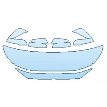 Precut PPF Kit – Clear Bra Paint Protection Film PAINT PROTECTION KIT - 2020 TOYOTA RAV4 LIMITED HOOD (18 INCH WRAPPED EDGES) FENDERS MIRRORS - PRECUT PPF CLEAR BRA WRAP