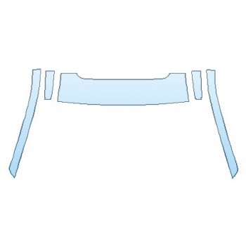 Precut PPF Kit – Clear Bra Paint Protection Film PAINT PROTECTION KIT - 2020 TOYOTA RAV4 LIMITED ROOF A-PILLARS - PRECUT PPF CLEAR BRA WRAP