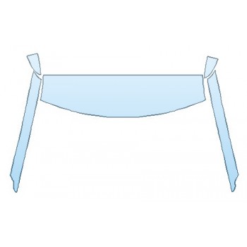 PAINT PROTECTION KIT - 2020 KIA SOUL GT ROOF A-PILLARS - PRECUT PPF CLEAR BRA WRAP