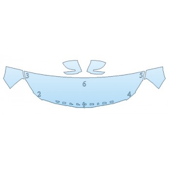 Precut PPF Kit – Clear Bra Paint Protection Film PAINT PROTECTION KIT - 2020 KIA TELLURIDE LX HOOD (24 INCH) FENDERS MIRRORS - PRECUT PPF CLEAR BRA WRAP