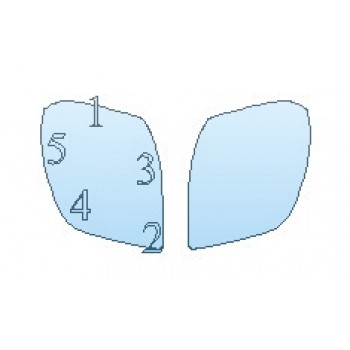 Precut PPF Kit – Clear Bra Paint Protection Film PAINT PROTECTION KIT - 2020 KIA TELLURIDE S HEADLIGHTS - PRECUT PPF CLEAR BRA WRAP