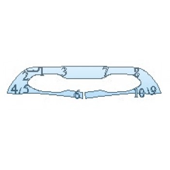 2020 MERCEDES GLE-CLASS_SUV GLE450 Lower Front Bumper (Chrome)