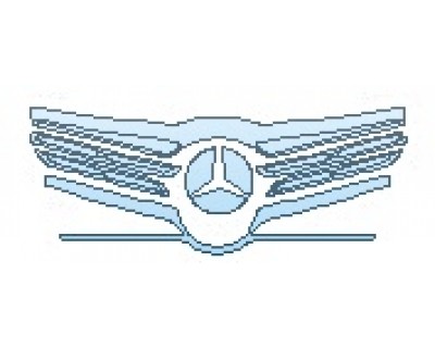 PAINT PROTECTION KIT - 2020 MERCEDES GLE-CLASS_SUV GLE450 GRILLS - PRECUT PPF CLEAR BRA WRAP