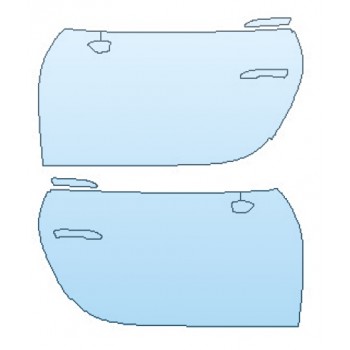 PAINT PROTECTION KIT - 2020 PORSCHE 911_CARRERA_4 S FULL DOORS (WRAPPED EDGES) - PRECUT PPF CLEAR BRA WRAP