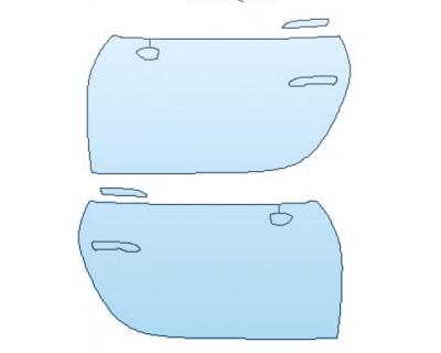 PAINT PROTECTION KIT - 2020 PORSCHE 911_CARRERA_4 S FULL DOORS - PRECUT PPF CLEAR BRA WRAP