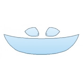 PAINT PROTECTION KIT - 2020 TOYOTA COROLLA LE HOOD (18 INCH) MIRRORS - PRECUT PPF CLEAR BRA WRAP