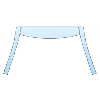 PAINT PROTECTION KIT - 2020 TOYOTA COROLLA LE ROOF A-PILLARS - PRECUT PPF CLEAR BRA WRAP