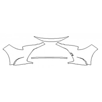 2020 TOYOTA COROLLA XLE Bumper (4 Piece)