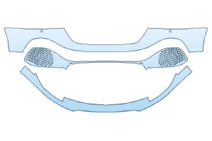 2026 ASTON MARTIN RAPIDE E Bumper (Wrapped Edges)