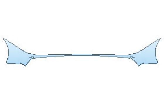 2026 ASTON MARTIN RAPIDE E Bumper (No Cutouts) - PRECUT PPF CLEAR BRA WRAP