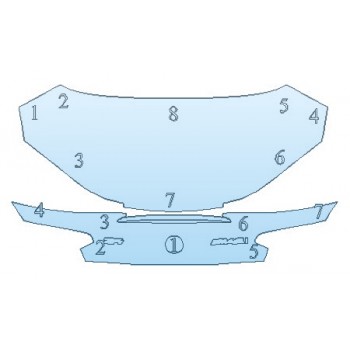 PAINT PROTECTION KIT - 2020 BMW Z4 SDRIVE M40I M-SPORT FULL TRUNK - INVISIBLEMASK - 3M PAINT PROTECTION