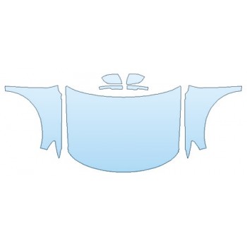 Precut PPF Kit – Clear Bra Paint Protection Film PAINT PROTECTION KIT - 2020 FORD EXPLORER LIMITED FULL HOOD (WRAPPED EDGES) FENDERS MIRRORS - INVISIBLEMASK - 3M PAINT PROTECTION