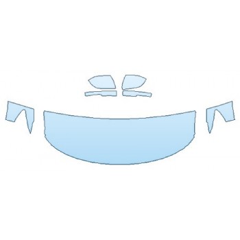 Precut PPF Kit – Clear Bra Paint Protection Film PAINT PROTECTION KIT - 2020 FORD EXPLORER PLATINUM HOOD(24 INCH WRAPPED EDGES) FENDERS MIRRORS - INVISIBLEMASK - 3M PAINT PROTECTION