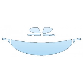 Precut PPF Kit – Clear Bra Paint Protection Film PAINT PROTECTION KIT - 2020 FORD EXPLORER PLATINUM HOOD(18 INCH) FENDERS MIRRORS - INVISIBLEMASK - 3M PAINT PROTECTION